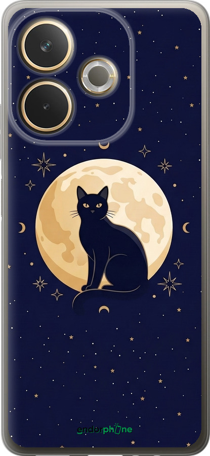 Силиконовый чехол Cute Cat Celestial/Witchy для Oppo A5 PRO - 6787u-3956 изображение 