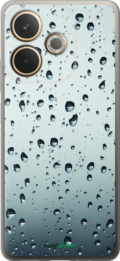 Силиконовый чехол Стекло в каплях для Oppo A5 PRO - 848u-3956 изображение 