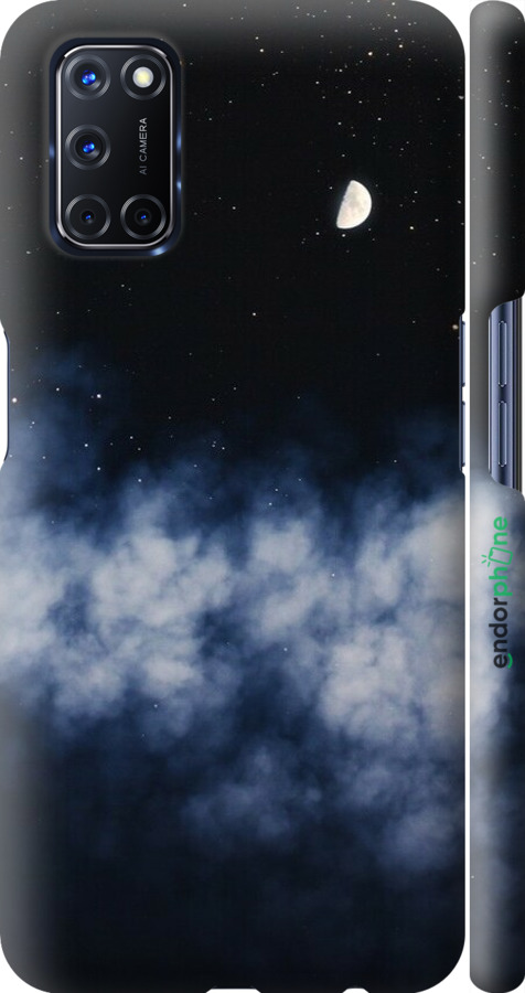 3D пластиковый матовый чехол Ночное небо для Oppo A52 - 6450m-1930 изображение 
