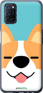 Силиконовый чехол Корги для Oppo A52 - 6280u-1930 изображение 
