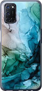 2D пластиковый чехол С красочной абстрактной картиной Соленые берега для Oppo A52 - 6405t-1930 изображение 