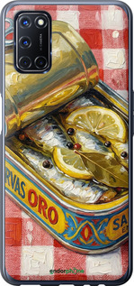 2D пластиковый чехол 'Vintage Sardine Tin Phone' для Oppo A52 изображение 11