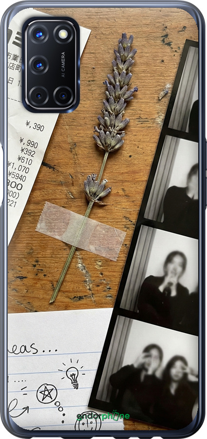 2D пластиковый чехол Aesthetic Scrapbook Collage для Oppo A52 - 6773t-1930 изображение 