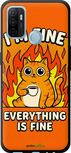 TPU чехол Funny Cat для Oppo A53 - 6786b-568 изображение 