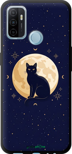 TPU чехол Cute Cat Celestial/Witchy для Oppo A53 - 6787b-568 изображение 