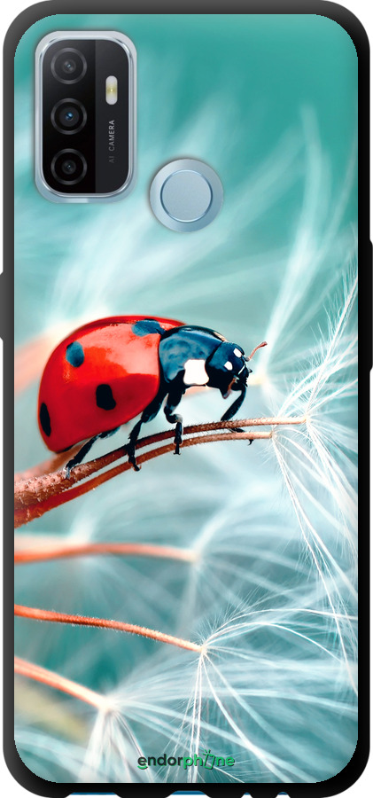 TPU чехол Божья коровка для Oppo A53 - 6049b-568 изображение 
