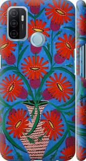 3D пластиковий матовий чехол Примаченко для Oppo A53 - 5909m-568 изображение 