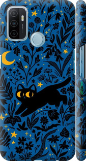 3D пластиковий матовий чехол Літня ніч для Oppo A53 - 6472m-568 изображение 