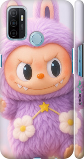 3D пластиковый матовый чехол Лабубу для Oppo A53 - 6708m-568 изображение 