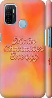 3D пластиковый матовый чехол Aura Gradient Main Character Energy Aesthetic Y2K для Oppo A53 - 6783m-568 изображение 