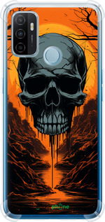 Силіконовий протиударний с посиленими кутами чехол Чохол для телефону для Oppo A53 - 5953sp-568 изображение 