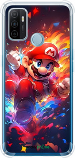 Силикон с усиленными углами чехол Супер Марио для Oppo A53 - 6342sp-568 изображение 