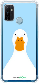 Силикон с усиленными углами чехол Гусь для Oppo A53 - 6350sp-568 изображение 