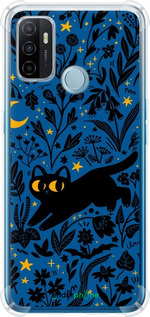 Силикон с усиленными углами чехол Летняя ночь для Oppo A53 - 6472sp-568 изображение 