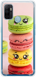 Силикон с усиленными углами чехол Печенье для Oppo A53 - 6693sp-568 изображение 