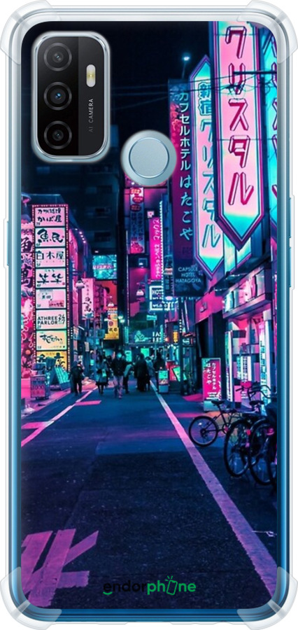 Силикон с усиленными углами чехол № 5403 для Oppo A53 - 5403sp-568 изображение 