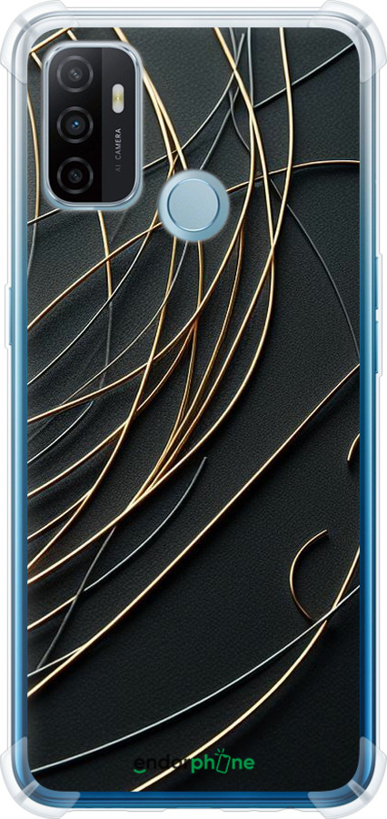 Силіконовий протиударний с посиленими кутами чехол Зв'язок між світами для Oppo A53 - 5837sp-568 изображение 