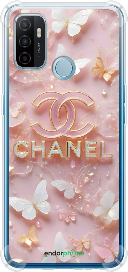 Силикон с усиленными углами чехол Шанель для Oppo A53 - 6366sp-568 изображение 