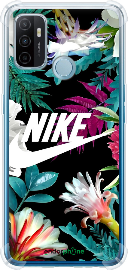 Силикон с усиленными углами чехол Nike для Oppo A53 - 6378sp-568 изображение 