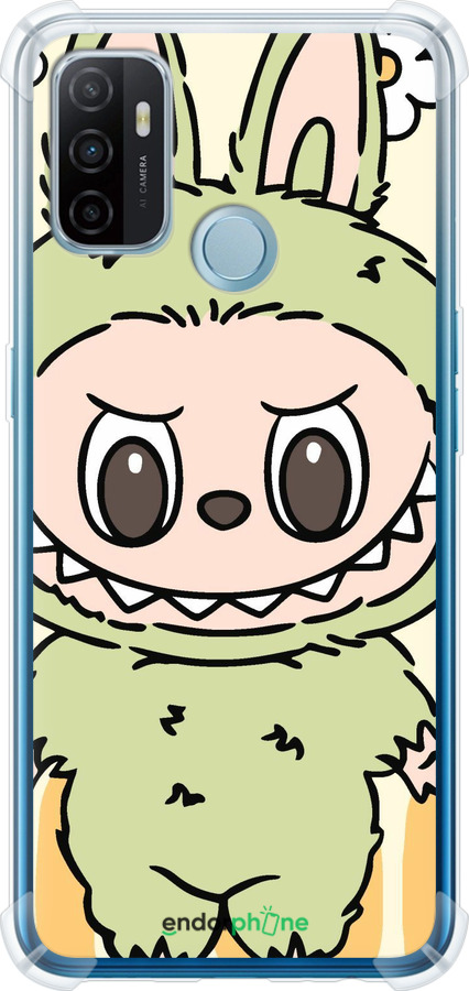 Силіконовий протиударний с посиленими кутами чехол № 6736 для Oppo A53 - 6736sp-568 изображение 