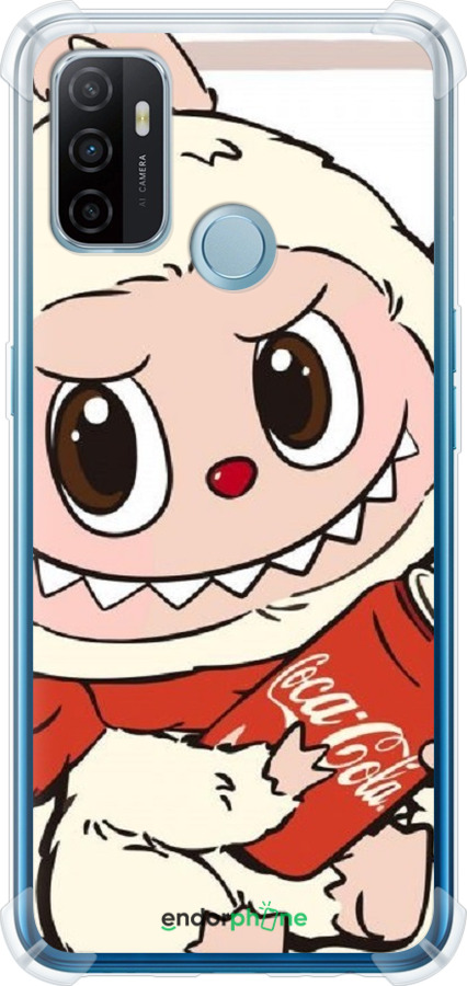 Силіконовий протиударний с посиленими кутами чехол № 6738 для Oppo A53 - 6738sp-568 изображение 