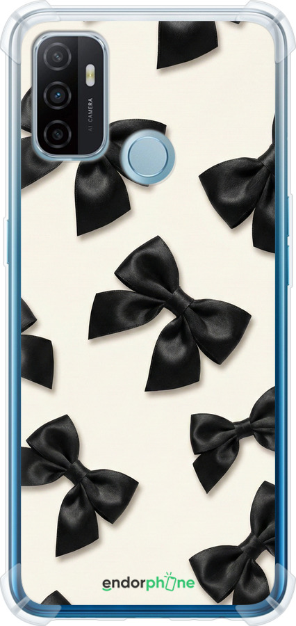 Силіконовий протиударний с посиленими кутами чехол Dark Coquette для Oppo A53 - 6765sp-568 изображение 