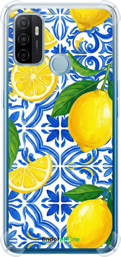 Силикон с усиленными углами чехол Grocery Girl Italian Summer для Oppo A53 - 6766sp-568 изображение 