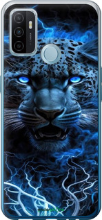 Силиконовый чехол Ледяной леопард для Oppo A53 - 6460u-568 изображение 