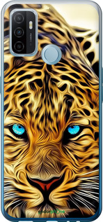 Силиконовый чехол Леопард для Oppo A53 - 6611u-568 изображение 