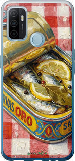 Силиконовый чехол Vintage Sardine Tin Phone для Oppo A53 - 6772u-568 изображение 