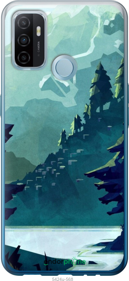 Силіконовий чехол № 5424 для Oppo A53 - 5424u-568 изображение 