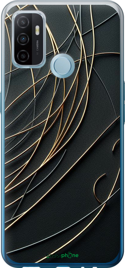 Силиконовый чехол Связь между мирами для Oppo A53 - 5837u-568 изображение 