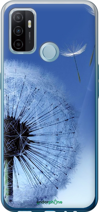 Силиконовый чехол Одуванчик для Oppo A53 - 6005u-568 изображение 