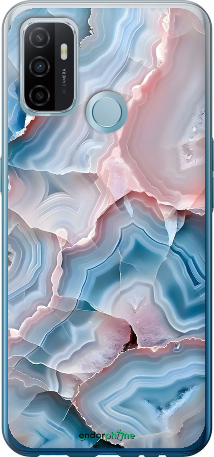Силіконовий чехол Мрамор для Oppo A53 - 6306u-568 изображение 