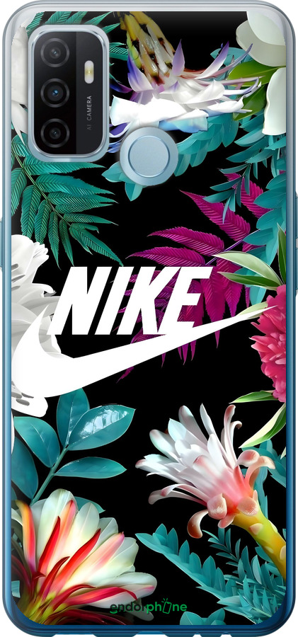 Силіконовий чехол Nike для Oppo A53 - 6378u-568 изображение 