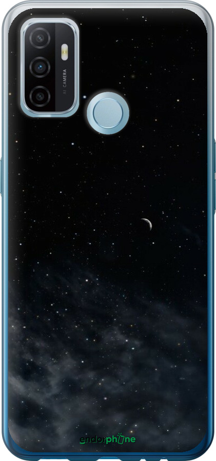 Силиконовый чехол Ночное небо для Oppo A53 - 6451u-568 изображение 