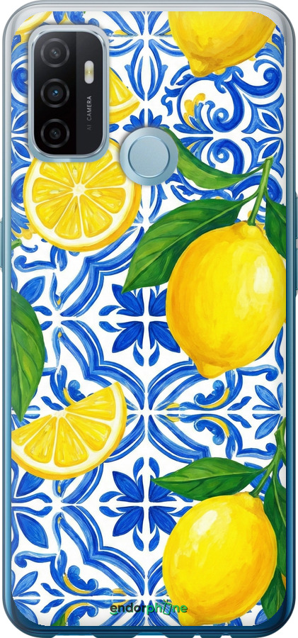 Силиконовый чехол Grocery Girl Italian Summer для Oppo A53 - 6766u-568 изображение 