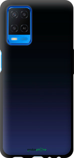 TPU чехол Градієнт у темно-синьому стилі для Oppo A54 - 6542b-2306 изображение 