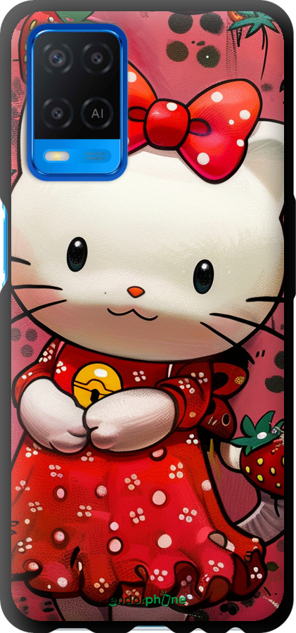 TPU чехол hello kitty1 для Oppo A54 - 6036b-2306 изображение 