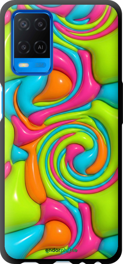 TPU чехол Y2K Jelly Dream для Oppo A54 - 6780b-2306 изображение 