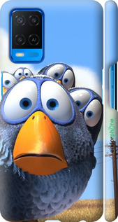 3D пластиковий матовий чехол Angry Birds для Oppo A54 - 6008m-2306 изображение 