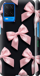 3D пластиковый матовый чехол Coquette Ribbons Dark Coquette для Oppo A54 - 6767m-2306 изображение 