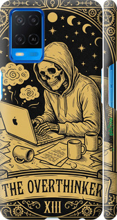 3D пластиковий матовий чехол The Overthinker для Oppo A54 - 6774m-2306 изображение 