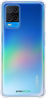 Силикон с усиленными углами чехол 'Прозрачный' для Oppo A54 изображение 24