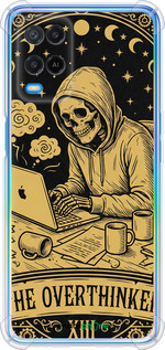 Силіконовий протиударний с посиленими кутами чехол The Overthinker для Oppo A54 - 6774sp-2306 изображение 