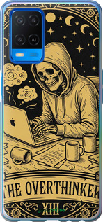 2D пластиковий чохол 'The Overthinker' для Oppo A54 зображення 2