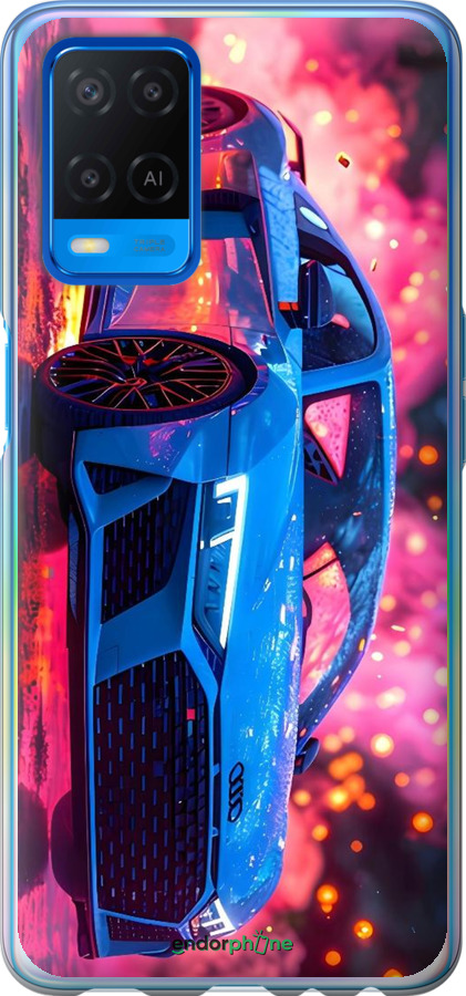 2D пластиковий чехол Ауди для Oppo A54 - 6286t-2306 изображение 