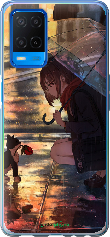 Силіконовий чехол Anime для Oppo A54 - 6609u-2306 изображение 