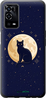 Силиконовый чехол 'Cute Cat Celestial/Witchy' для Oppo A55 изображение 3