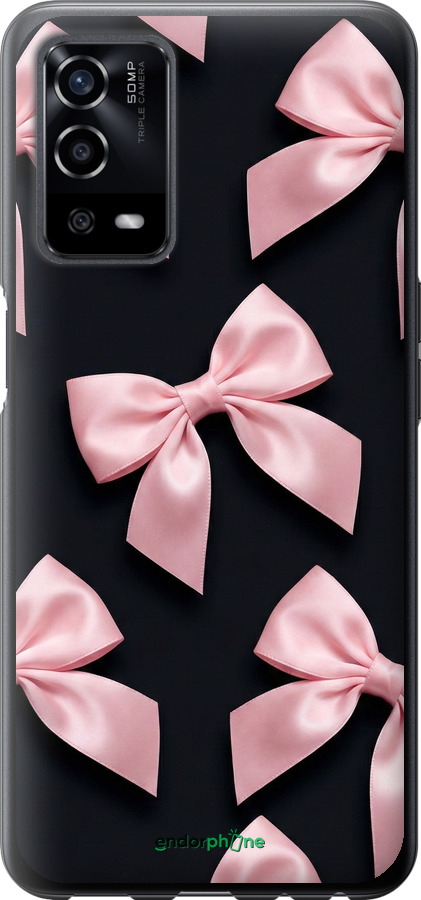 Силіконовий чехол Coquette Ribbons Dark Coquette для Oppo A55 - 6767u-2273 изображение 